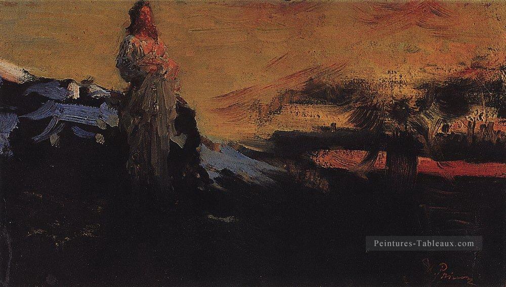 suis moi satan 1891 Ilya Repin Peintures à l'huile